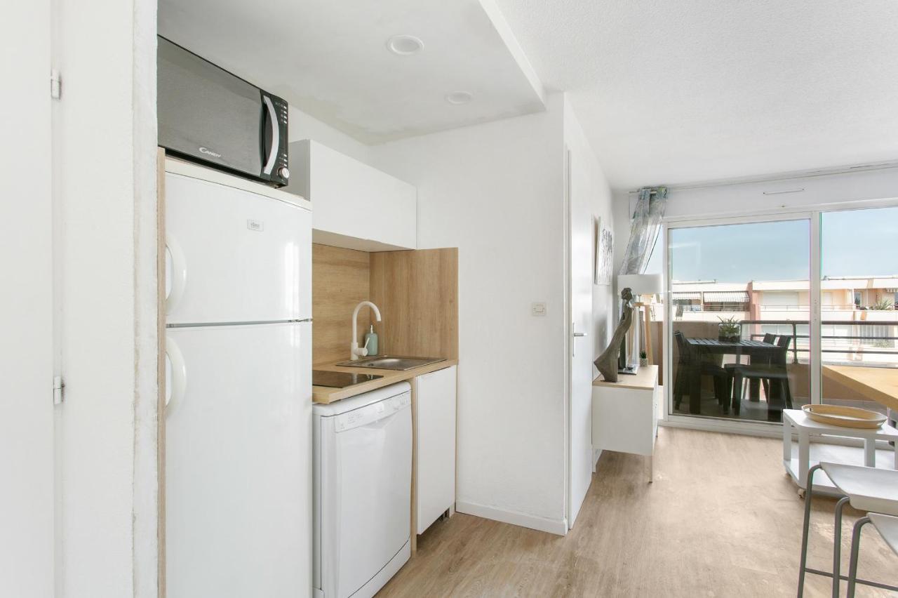 Appartement T3 Terrasse Vue Sur Mer, Piscine, Parking, Wifi Et Clim Sète Exteriér fotografie