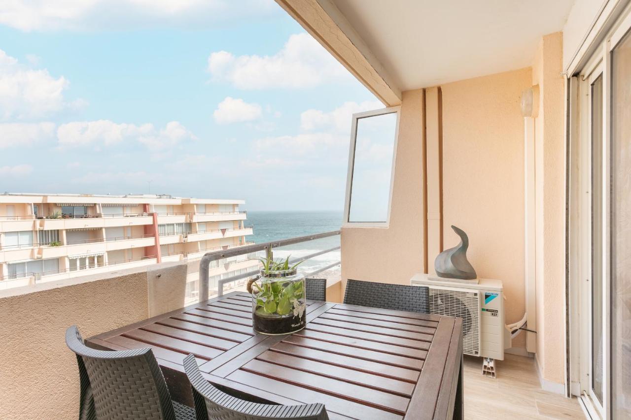 Appartement T3 Terrasse Vue Sur Mer, Piscine, Parking, Wifi Et Clim Sète Exteriér fotografie