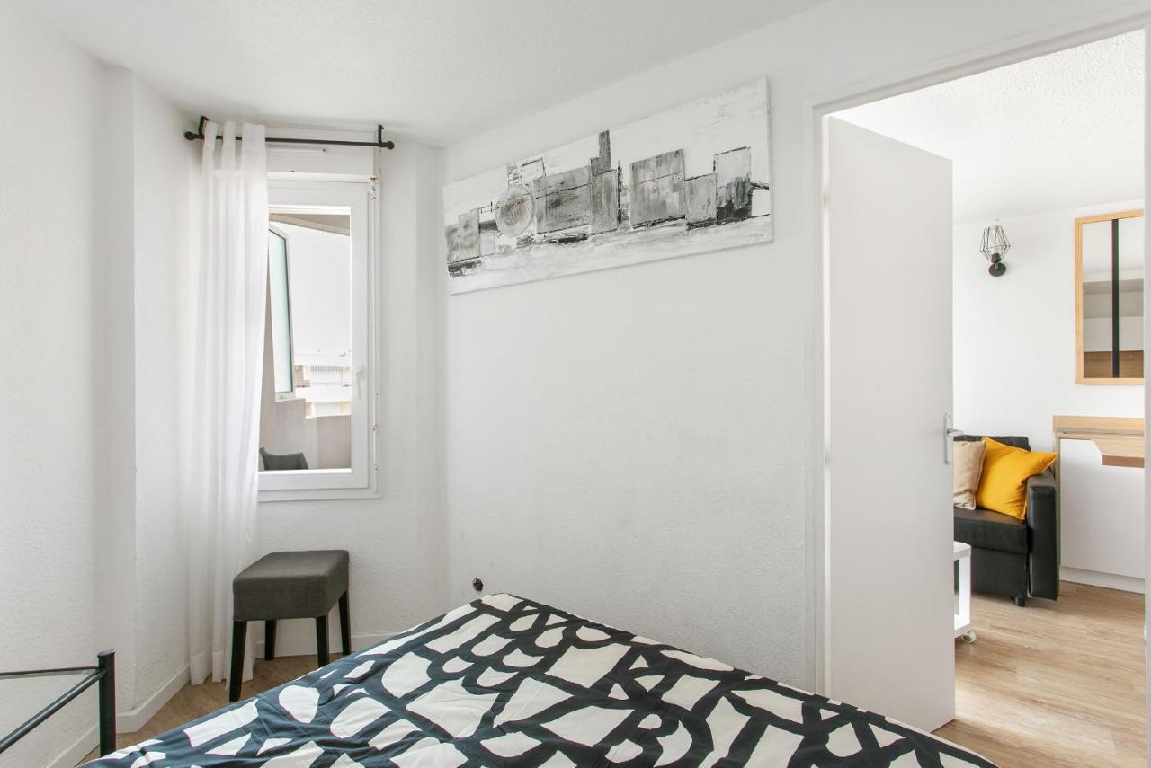 Appartement T3 Terrasse Vue Sur Mer, Piscine, Parking, Wifi Et Clim Sète Exteriér fotografie