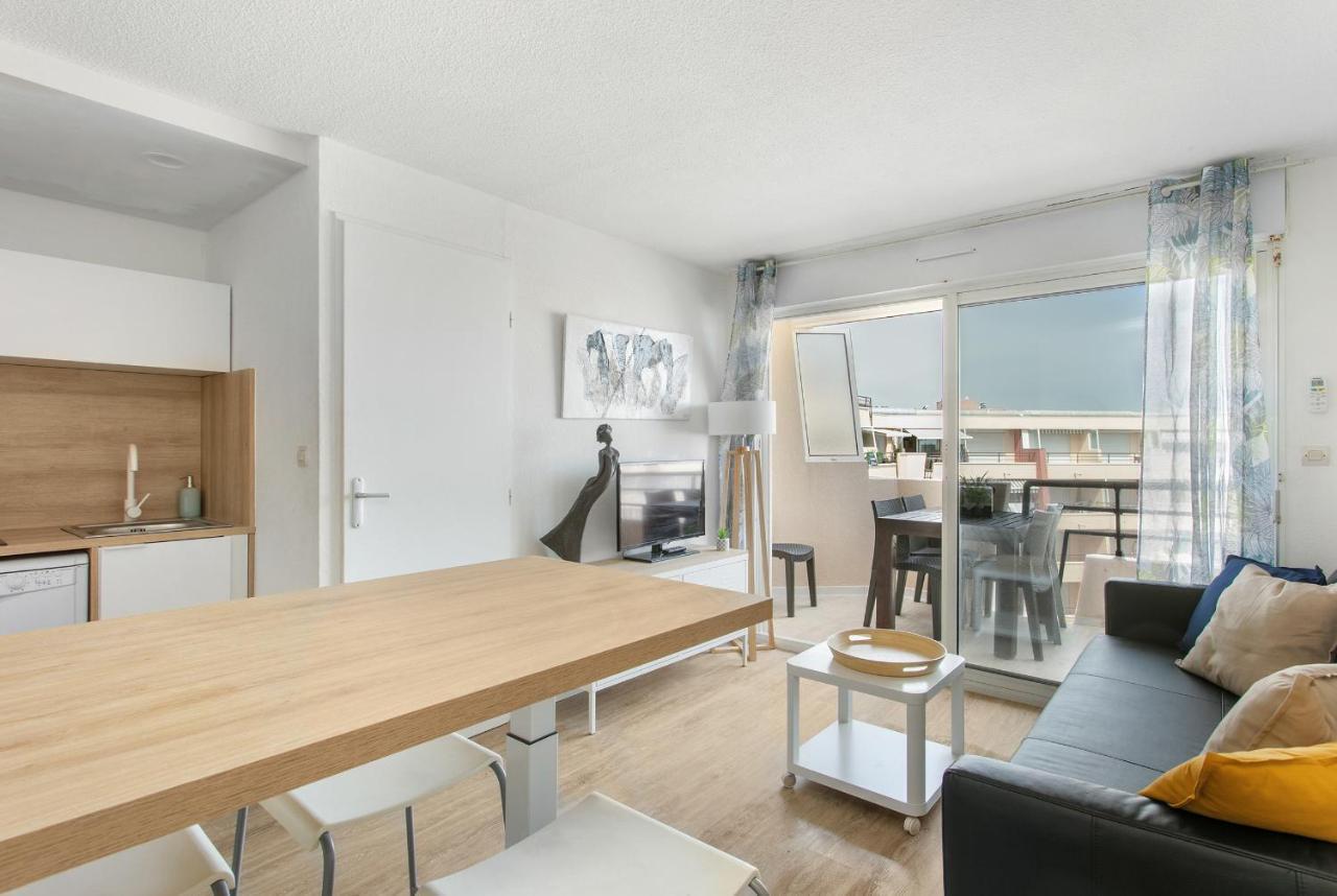 Appartement T3 Terrasse Vue Sur Mer, Piscine, Parking, Wifi Et Clim Sète Exteriér fotografie